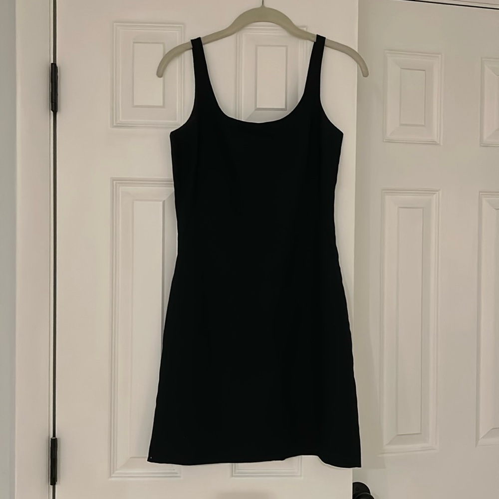 Banana Republic lined wool LBD